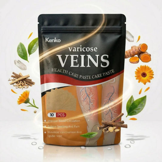 Kenko™ VeinEase Patches – Herbal Leg Wellness Support for Swelling & Fatigue